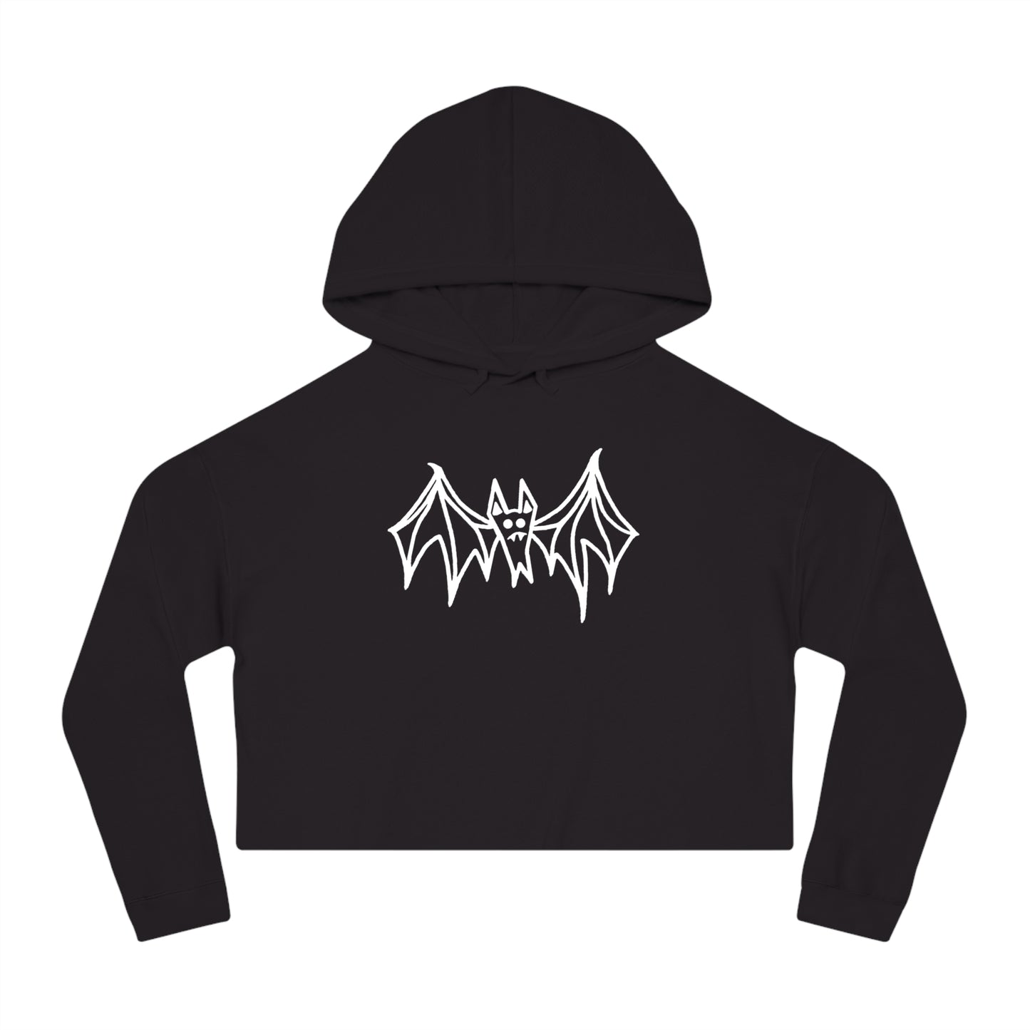 Batt Cropped Hoodie